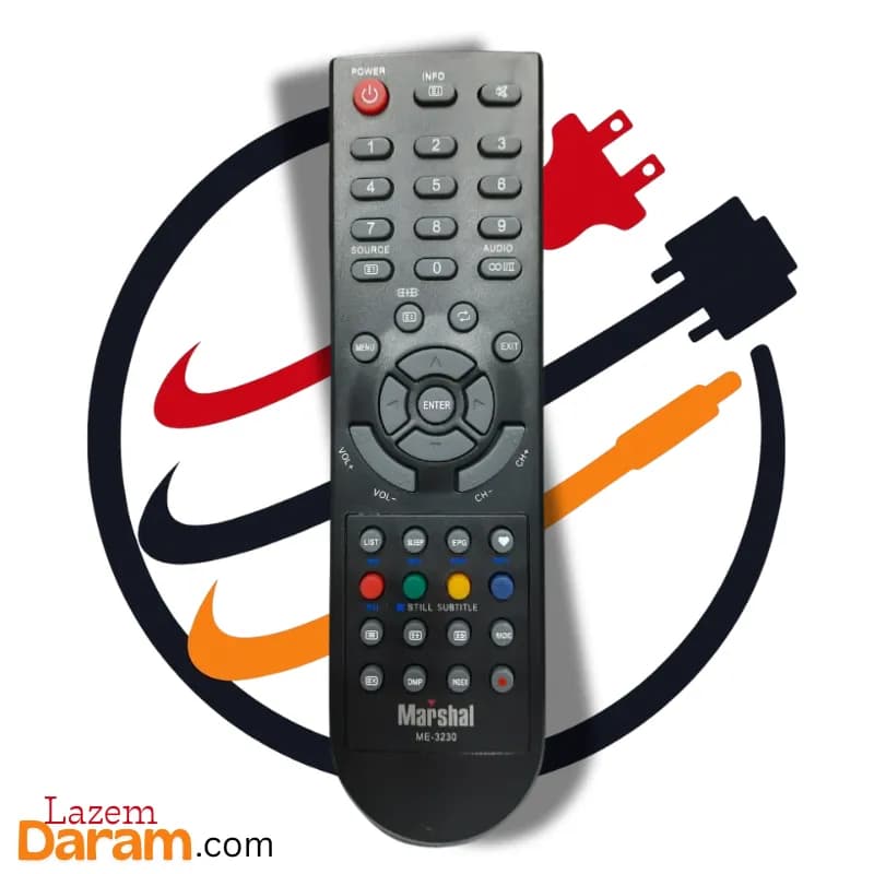 ریموت کنترل تلویزیون مارشال ME-3230