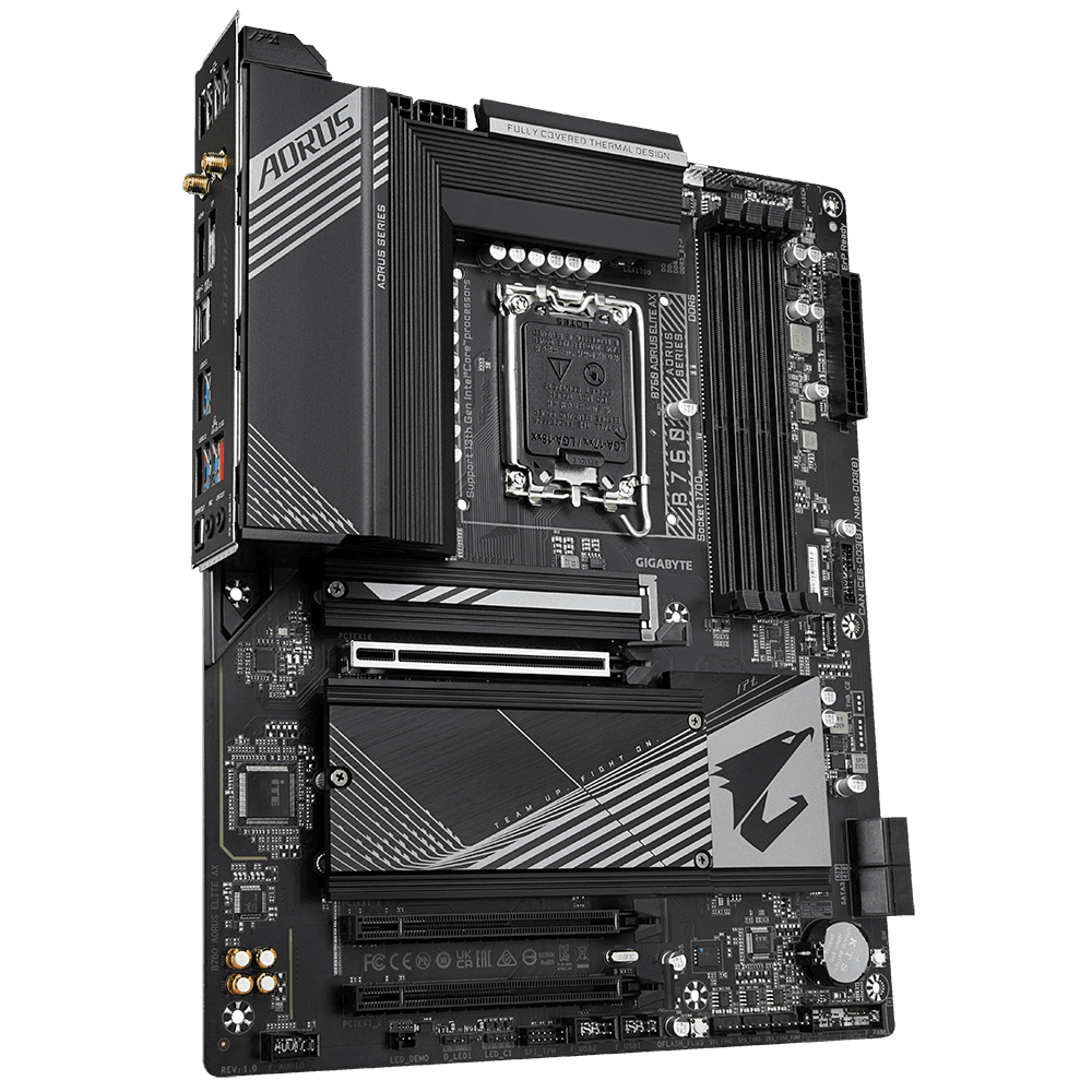 مادربرد Gigabyte B760 Aorus Elite AX Wifi D5 — تصویر ۵