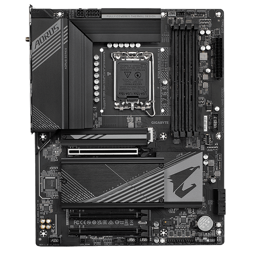 مادربرد Gigabyte B760 Aorus Elite AX Wifi D5 — تصویر ۲