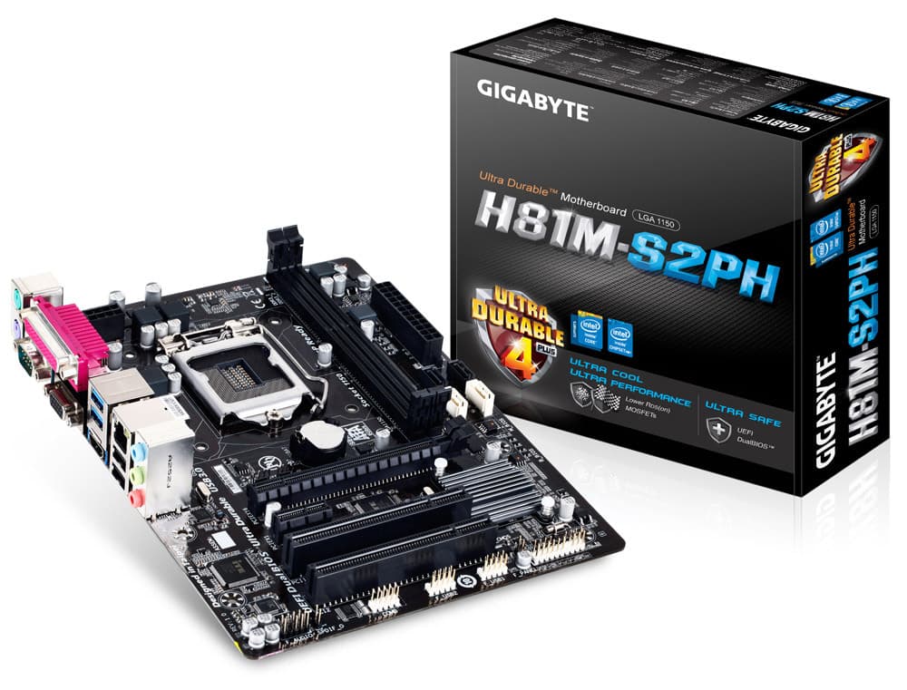 مادربرد گیگابایت H81M-S2PH (استوک)