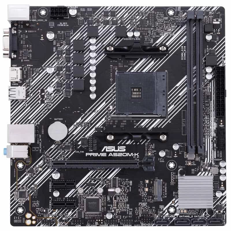 مادربرد ایسوس مدل PRIME A520M-K