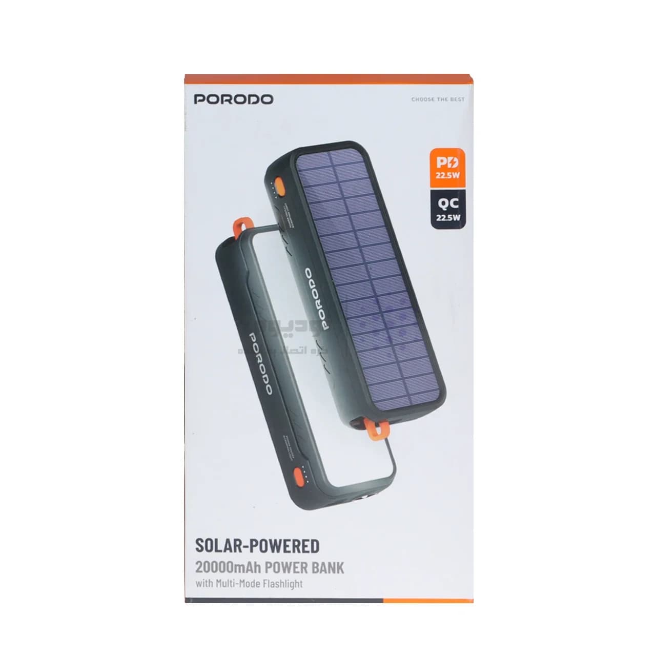 پاوربانک PD و فست شارژ Porodo 22.5W 20000mAh مدل PDPBAS149BK – مشکی (گارانتی 6 ماهه شرکتی) — تصویر ۱۲