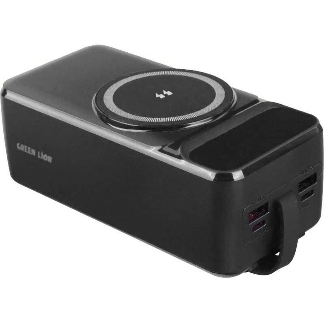 پاوربانک PD و فست شارژ Green Lion 20W 40000mAh مدل Everton GNEVRTN40KBK – مشکی (گارانتی 6 ماهه شرکتی) — تصویر ۳