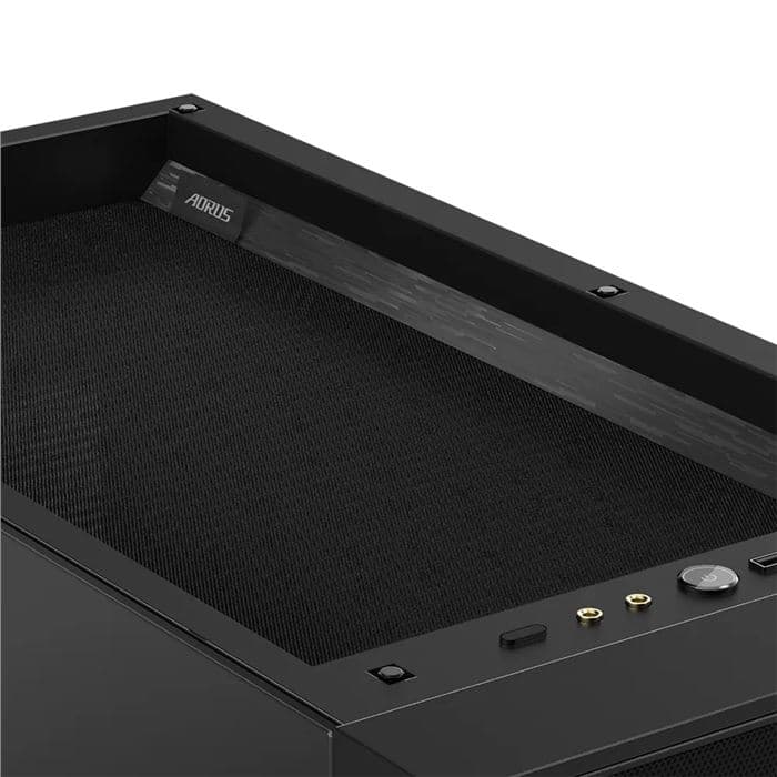 کیس گیمینگ گیگابایت مشکی Case GigaByte Aorus C500 Glass — تصویر ۸