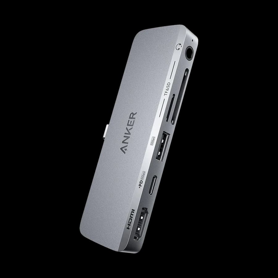 هاب USB-C شش پورت انکر Anker 541 برای iPad