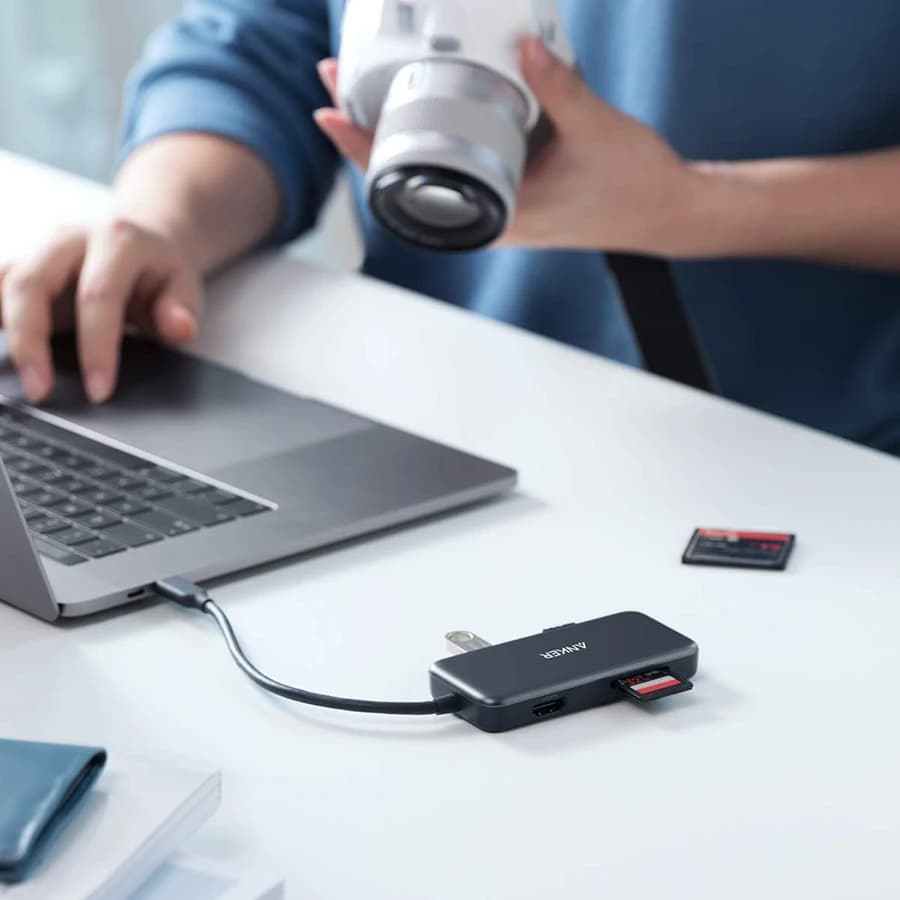 هاب USB-C پنج پورت انکر Anker A8334 — تصویر ۲