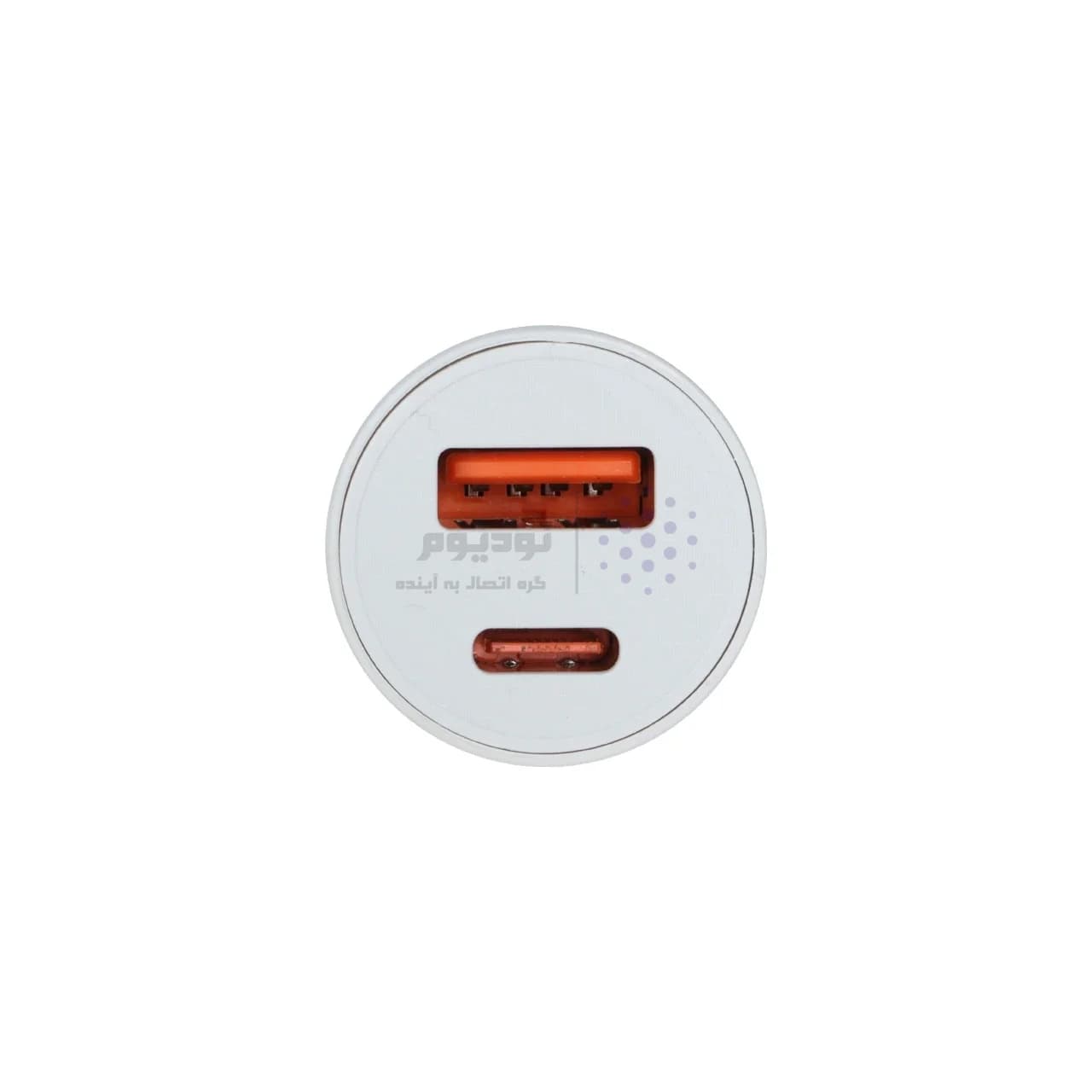 شارژر فندکی PD و فست دو پورت Sky Dophin مدل SZ40T 15W به همراه کابل شارژ Type-C – سفید – TCO — تصویر ۶