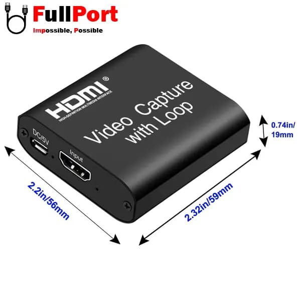 کارت کپچر HDMI کی نت مدل K-COHDCAP02 — تصویر ۳