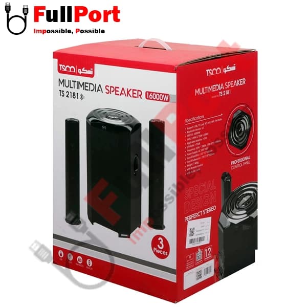 اسپیکر 3 تیکه تسکو مدل TS 2181 — تصویر ۶