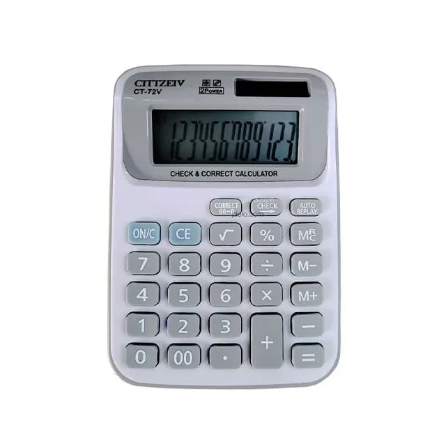 ماشین حساب سیتیزیو مدل CT-72V