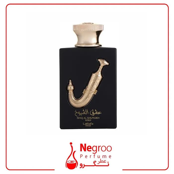 عطر ادکلن لطافه عشق ال شیوخ گلدمشابه ایو سن لوران بیبی کت 100 میل Lattafa Ishq Al Shuyukh Gold/اورجینال