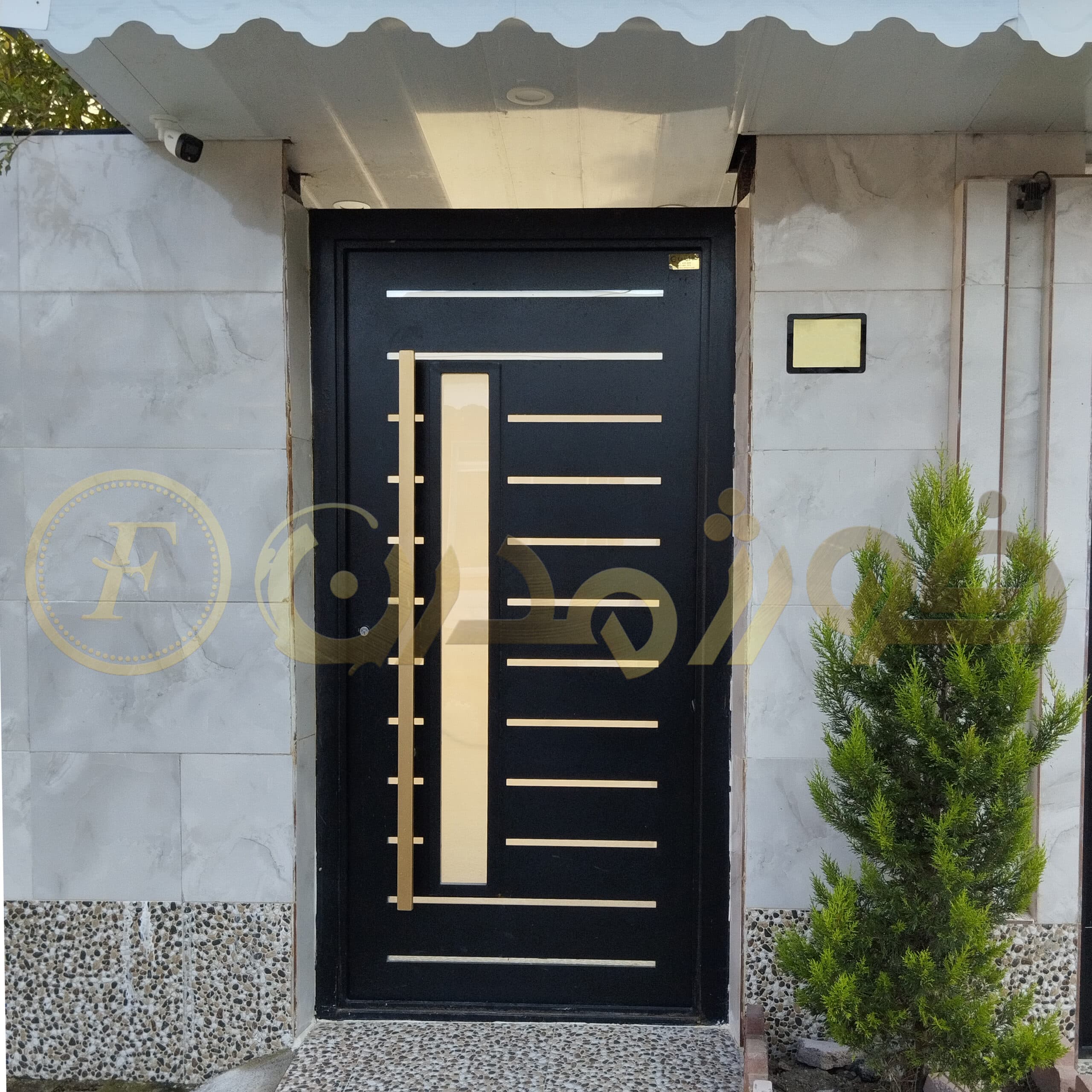 درب فلزی CNC پرند کد CD B 123-116 — تصویر ۲