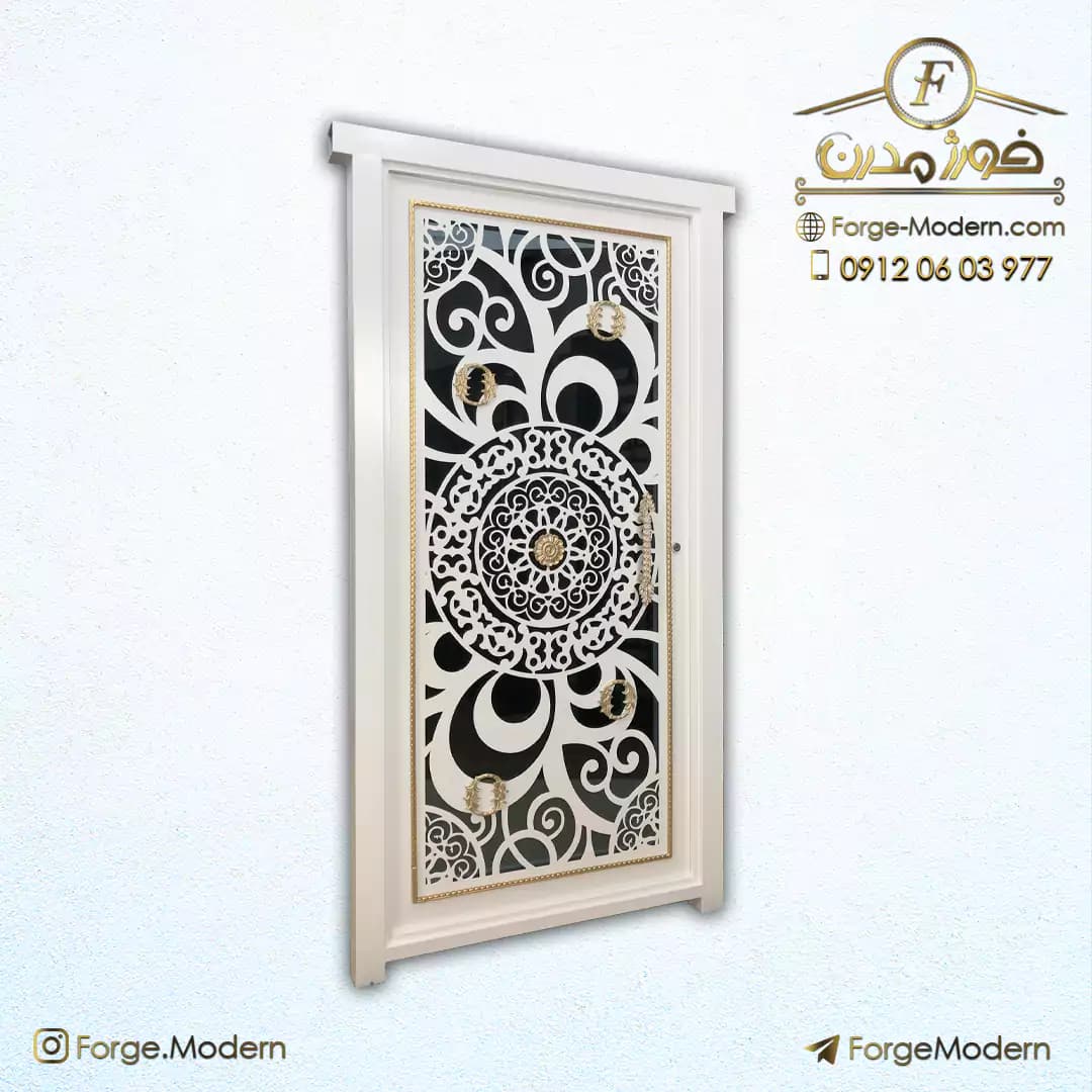 درب فلزی CNC آیرین کد CD W 83-116 — تصویر ۳