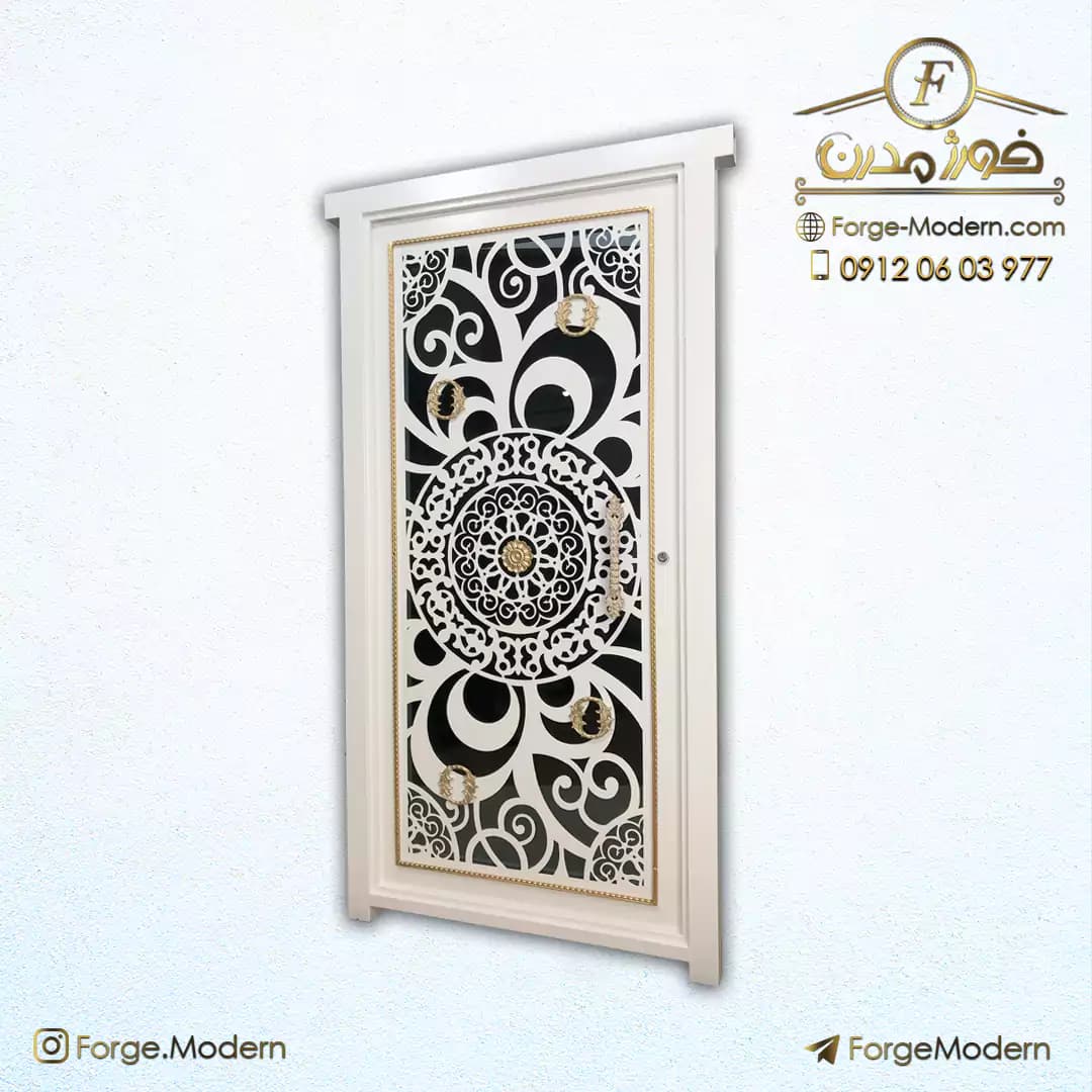 درب فلزی CNC آیرین کد CD W 83-116 — تصویر ۴