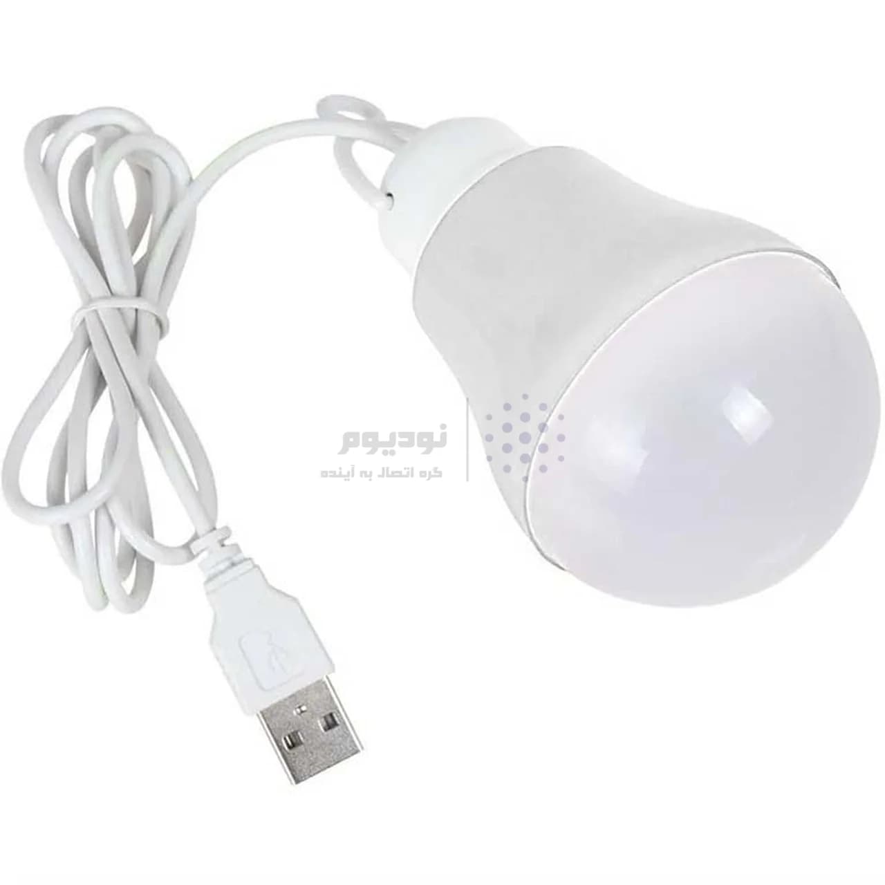 لامپ LED USB مهتابی – سفید – ASP — تصویر ۲