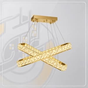 لوستر SMD کریستال کد PT-809 — تصویر ۲