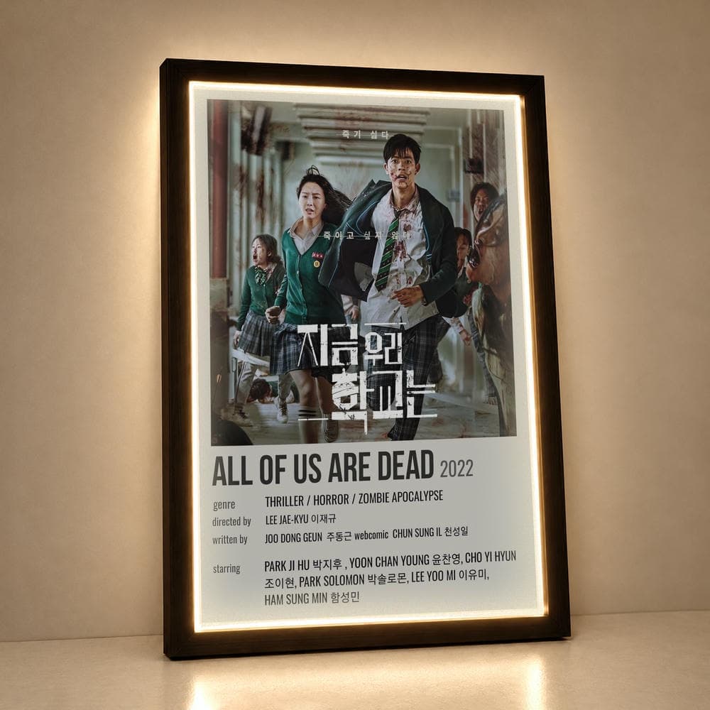 تابلو فرانت لایت کی دراما طرح all of us are dead کد FPF-12095