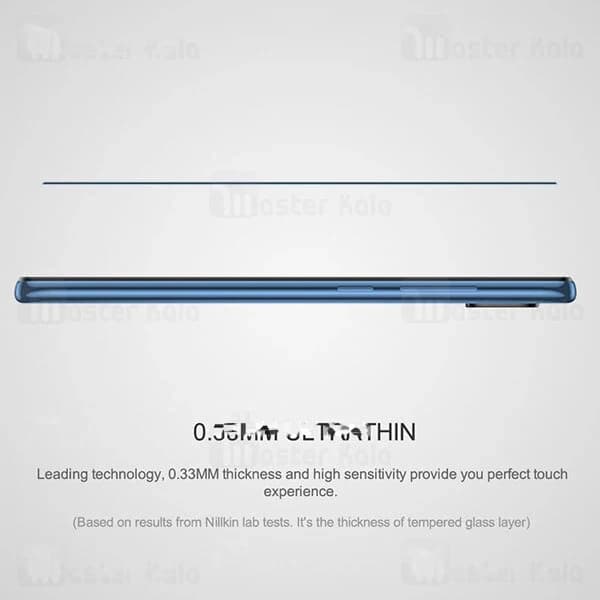 محافظ صفحه شیشه ای تمام صفحه تمام چسب نیلکین Xiaomi Redmi Note 9 / Redmi 10X 4G Nillkin CP+ Pro — تصویر ۸