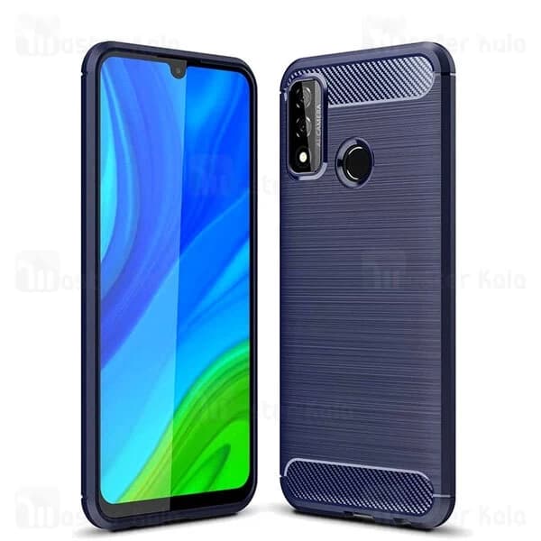 قاب محافظ ژله ای هواوی Huawei P Smart 2020 Rugged Armor Fiber Carbon — تصویر ۳