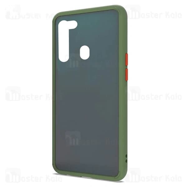 قاب مات سامسونگ Samsung Galaxy A21 Transparent Hybrid Matte Case — تصویر ۴