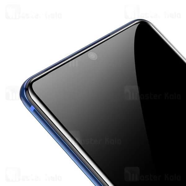پک 2 تایی محافظ صفحه شیشه ای تمام صفحه و خمیده یو وی Samsung Galaxy S20 Baseus SGSAS20 UV — تصویر ۴
