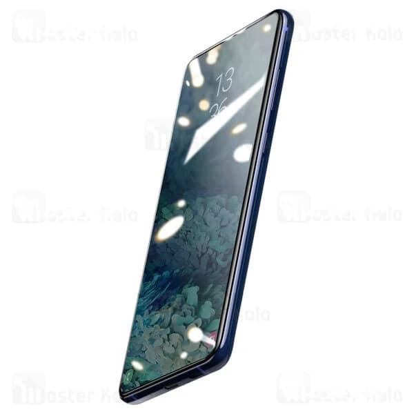 پک 2 تایی محافظ صفحه شیشه ای تمام صفحه و خمیده یو وی Samsung Galaxy S20 Baseus SGSAS20 UV — تصویر ۳