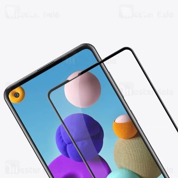 گلس تمام صفحه تمام چسب سامسونگ Samsung Galaxy A21s Nillkin CP+ Pro — تصویر ۳