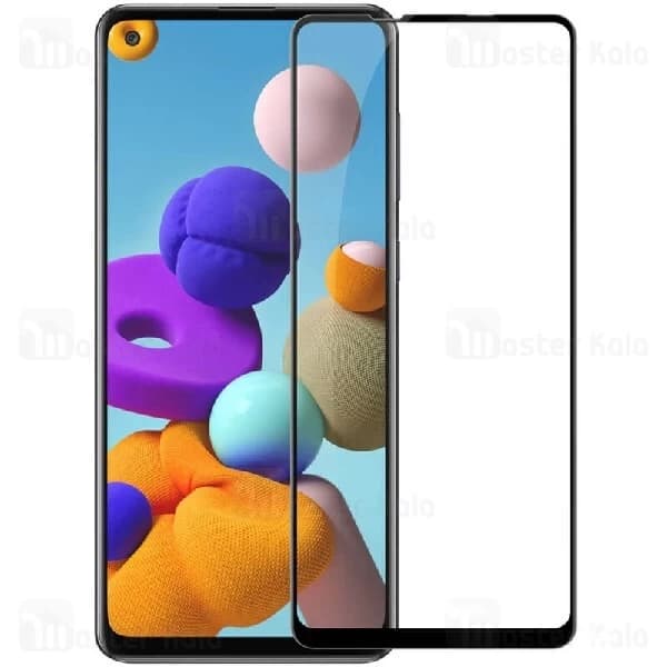 گلس تمام صفحه تمام چسب سامسونگ Samsung Galaxy A21s Nillkin CP+ Pro — تصویر ۲