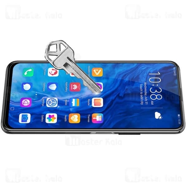 محافظ صفحه شیشه ای تمام صفحه تمام چسب نیلکین Huawei Honor X10 Nillkin CP+ Pro — تصویر ۳