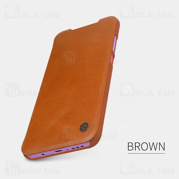 کیف چرمی نیلکین شیائومی Xiaomi Redmi 10X 5G / Redmi 10X Pro Nillkin Qin Leather Case — تصویر ۵