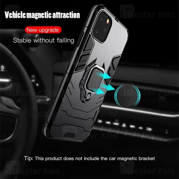 گارد ضد ضربه انگشتی Apple iPhone 11 Pro KEYSION ShockProof Armor Ring — تصویر ۶