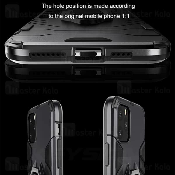 گارد ضد ضربه انگشتی Apple iPhone 11 Pro KEYSION ShockProof Armor Ring — تصویر ۷