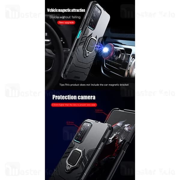 گارد ضد ضربه انگشتی Huawei Honor Play 4 KEYSION ShockProof Armor Ring — تصویر ۳