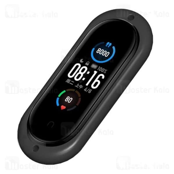 بند چرمی دستبند سلامتی شیائومی Xiaomi Mi Band 5 / 4 / 3 TAMISTER Leather Rope Strap مدل گردنی — تصویر ۴