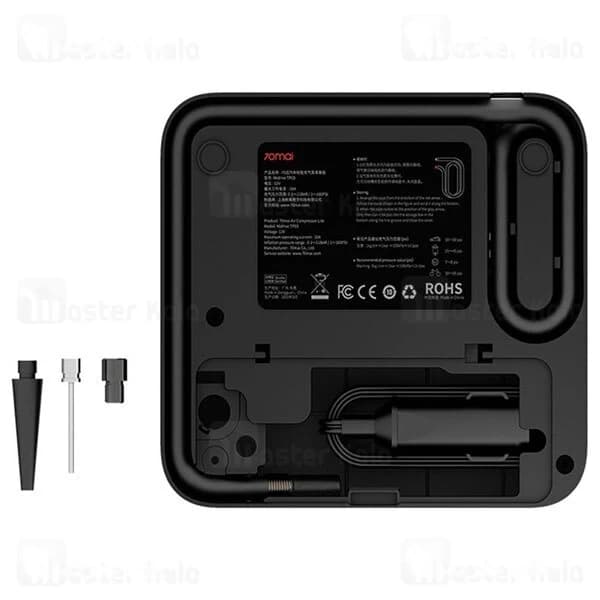 کمپرسور باد شیائومی Xiaomi 70Mai Midrive TP03 Air Compressor Lite دارای نمایشگر LED — تصویر ۵