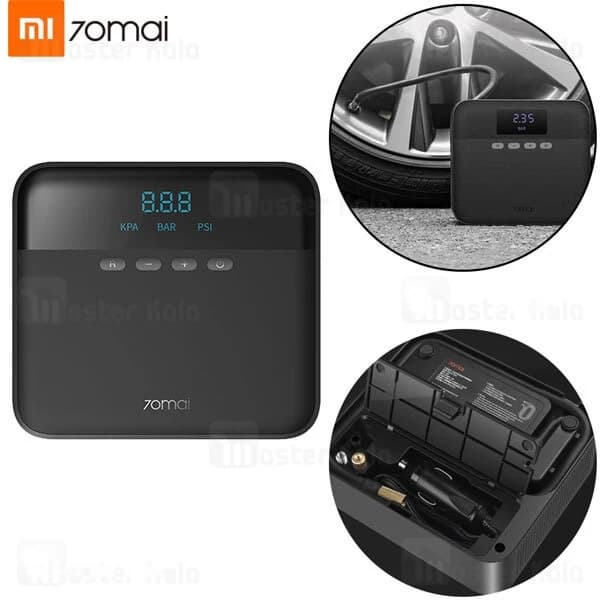 کمپرسور باد شیائومی Xiaomi 70Mai Midrive TP03 Air Compressor Lite دارای نمایشگر LED