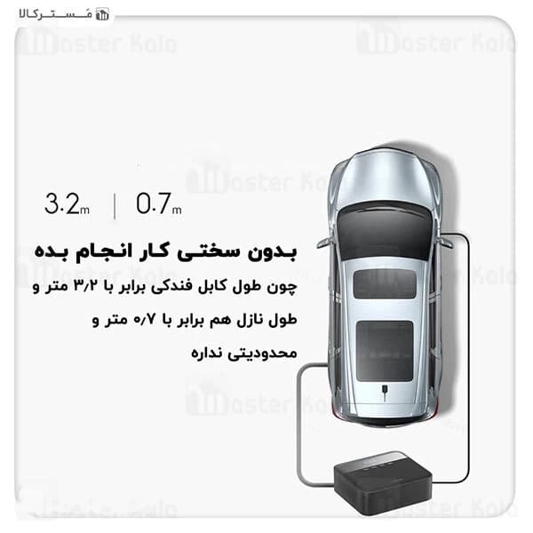 کمپرسور باد شیائومی Xiaomi 70Mai Midrive TP03 Air Compressor Lite دارای نمایشگر LED — تصویر ۸