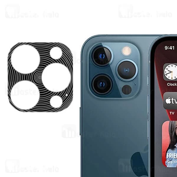محافظ لنز فلزی دوربین موبایل آیفون Apple iPhone 12 Pro Max Metal Lens