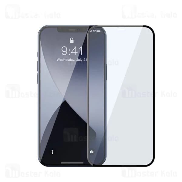 پک 2تایی محافظ صفحه شیشه ای تمام صفحه و ضد اشعه بیسوس Apple iPhone 12 Mini Baseus SGAPIPH54N-KB01 — تصویر ۳