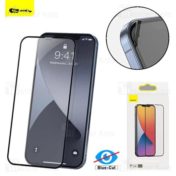 پک 2تایی محافظ صفحه شیشه ای تمام صفحه بیسوس آیفون Apple iPhone 12 Mini Baseus SGAPIPH54N-PE01