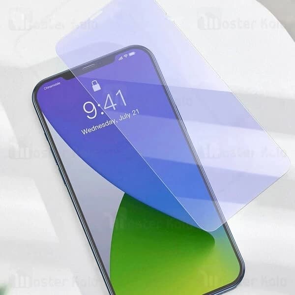 پک 2تایی محافظ صفحه شیشه ای تمام صفحه و ضد اشعه بیسوس Apple iPhone 12 Mini Baseus SGAPIPH54N-LF02 — تصویر ۵