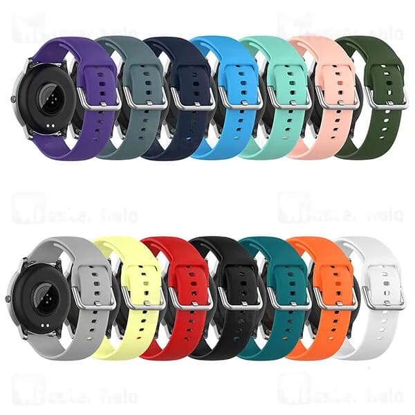 بند سیلیکونی ساعت هوشمند شیائومی Xiaomi Haylou Solar LS05 / RT LS05s Silicone Band — تصویر ۲