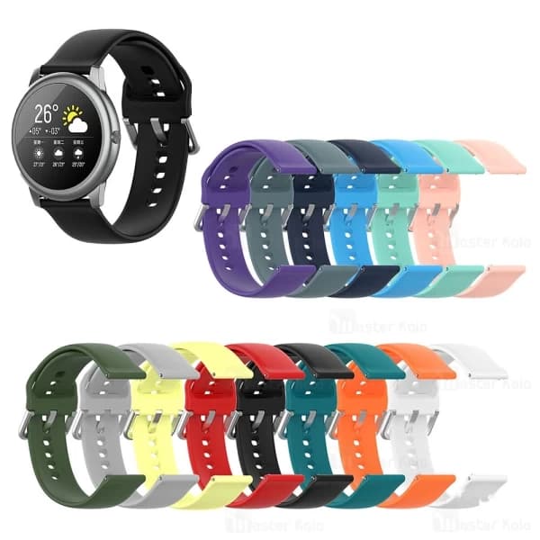 بند سیلیکونی ساعت هوشمند شیائومی Xiaomi Haylou Solar LS05 / RT LS05s Silicone Band