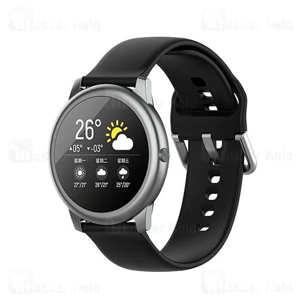 بند سیلیکونی ساعت هوشمند شیائومی Xiaomi Haylou Solar LS05 / RT LS05s Silicone Band — تصویر ۶