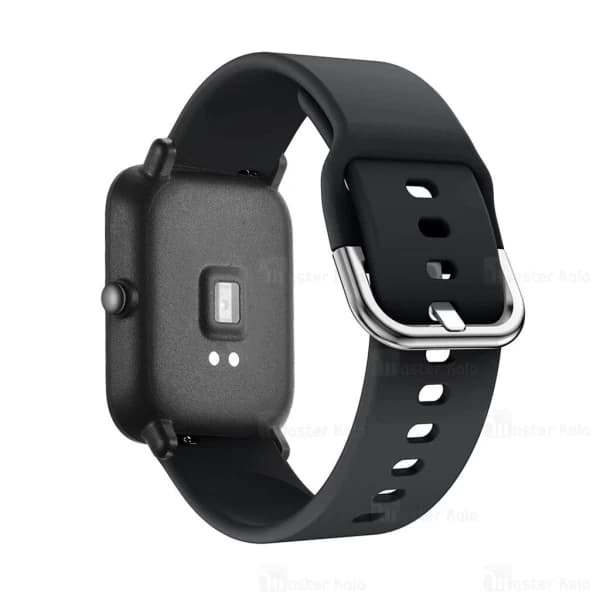 بند سیلیکونی ساعت هوشمند شیائومی Xiaomi Amazfit Bip Lite Silicone Band — تصویر ۴