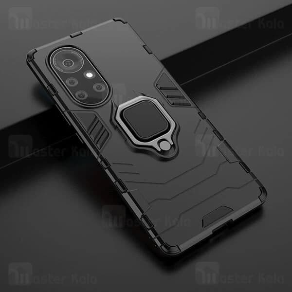 گارد ضد ضربه انگشتی Huawei Nova 8 Pro 5G Black Panther KEYSION ShockProof Armor Ring — تصویر ۴