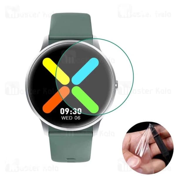 پک 2تایی محافظ نانو ساعت هوشمند شیائومی Xiaomi IMILAB KW66 TPU Screen Protector 2Pcs — تصویر ۴