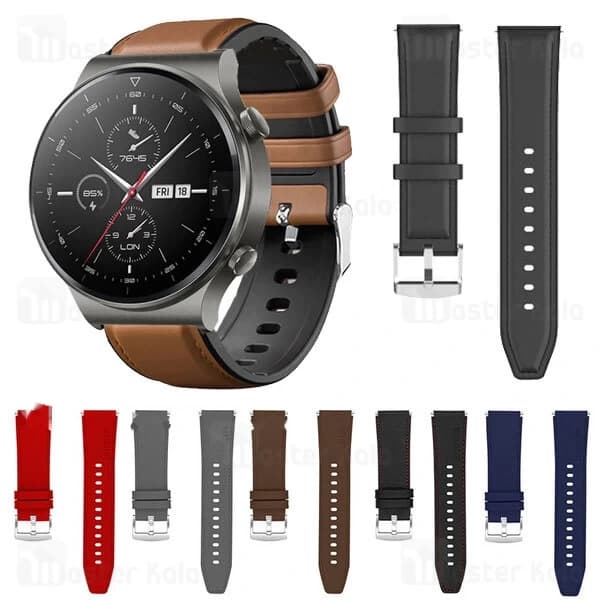بند چرمی ساعت هوشمند هواوی Huawei Watch GT2 / GT2 Pro Leather Strap