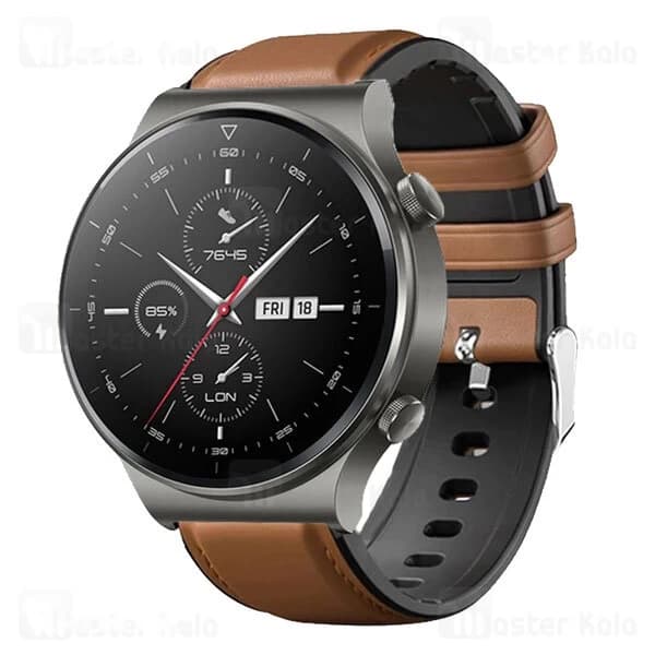 بند چرمی ساعت هوشمند هواوی Huawei Watch GT2 / GT2 Pro Leather Strap — تصویر ۴
