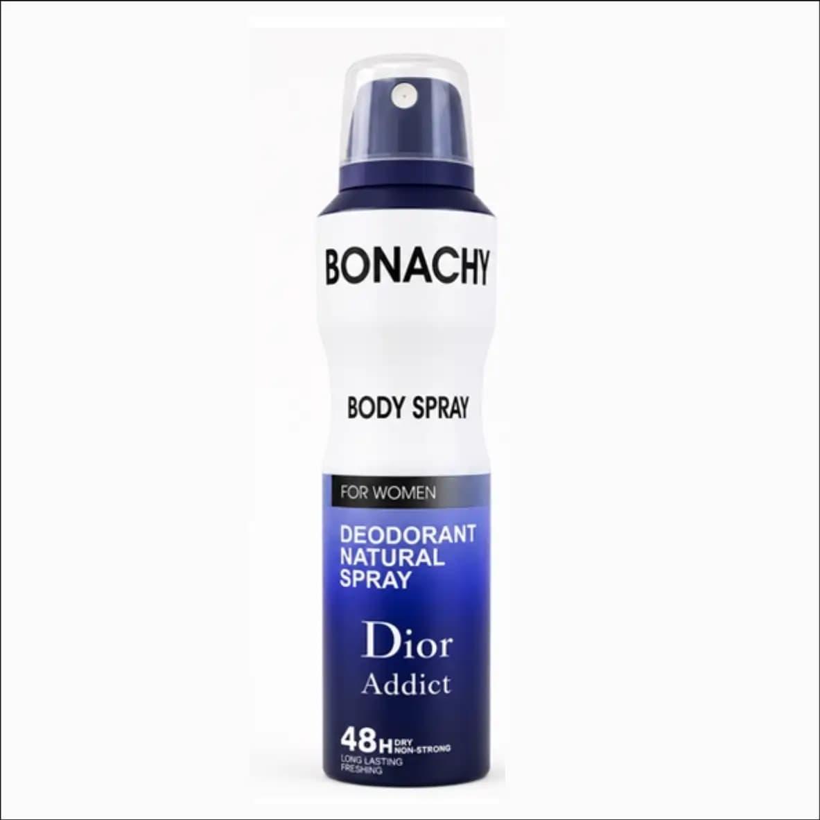اسپری زنانه بوناچی مدل Dior Addict | رایحه گرم، شیرین و وانیلی